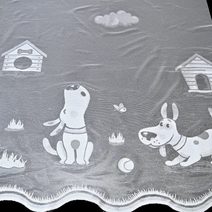 Dětská kusová záclona Hafík 145x360 cm