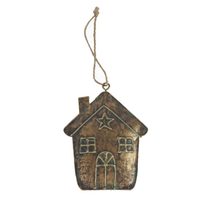 Domeček k zavěšení K3496 - 8,5 × 1 x 10,5 cm