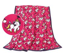 Dětská deka ELLA Bílá,Růžová 1005/232 75x100 cm