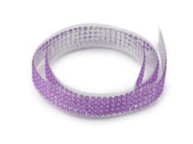 Samolepicí borta s kamínky šíře 12 mm