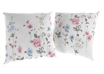 Sada 2 dekoračních polštářů LOUKA růžová