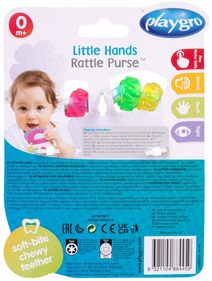 PROFIBABY Baby chrastítko slon s tvary pro miminko v krabici