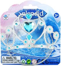 KARNEVAL Korunka zimní sněhová princezna KARNEVALOVÝ DOPLNĚK