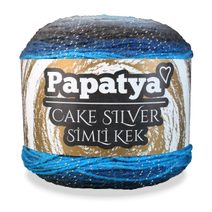 Příze Papatya Cake Silver 150 g