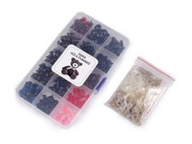 Sada očí a sametových čumáků s pojistkou 242 sad