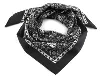 Bavlněný šátek kašmírový vzor 70 x 70 cm