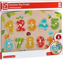 Baby puzzle vkládací Dopravní prostředky na desce 9 dílků