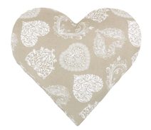 SRDCE Béžová 3223/137 42x40 cm