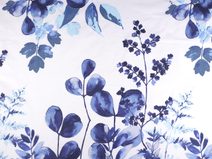 Bavlněná látka / plátno listy šíře 220 cm