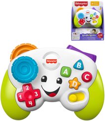 FISHER PRICE Baby veselý herní ovladač pro miminko na baterie Světlo Zvuk