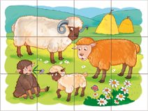 Kubus Na farmě 12 kostek