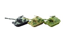 Tank plast 20cm na setrvačník na baterie se světlem se zvukem v krabici 24x16x11cm