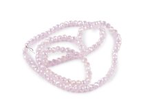 Skleněné korálky broušené ohňovky 3 mm na drátku