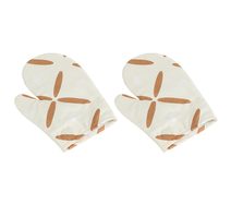 Kuchyňská chňapka - 2ks Hnědá,Krémová CH/239 28x18 cm