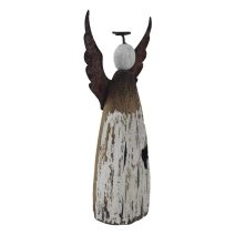 Dekorace anděl X8174/4 - 7.5x5.5x25cm