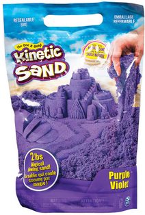 Písek magický Kinetic Sand 0,9kg různé barvy v sáčku