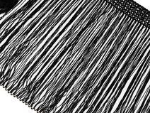 Třásně dvojité šíře 40 cm dlouhé METRÁŽ