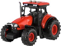 Traktor plastový se lžící zeleno - žlutý 62 cm na písek