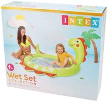 INTEX Bazén baby dětský dinosaurus 119x109x66cm s fontánkou 58437