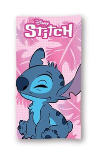 FARO Osuška Lilo and Stitch pink Bavlna - Froté, 70/140 cm