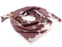 Saténový šátek 90x90 cm