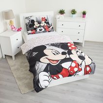 Povlečení Minnie srdce Bavlna, 140/200, 70/90 cm