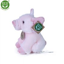 Sada koně 2 ks s ohradou hnědý s černou hřívou