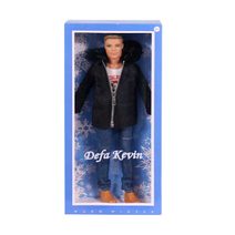 Defa panák Kevin 30cm různé druhy trendy zimní obleček panenka v krabičce