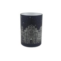 Dekorační svícen s LED osvětlením S0482 - 12 cm