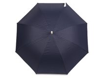 Dámský vystřelovací deštník béžový lem