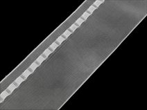 Záclonovka šíře 10 cm s poutky METRÁŽ