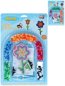 Zažehlovací korálky kytička holčičí kreativní sada 2 druhy