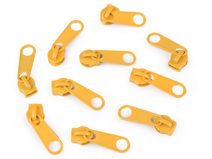 Jezdec ke spirálovým zipům 5 mm pro metráž typu POL 10ks