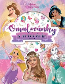 Omalovánky + tetování Disney Princezny