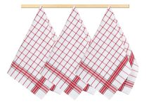 Kuchyňské utěrky - sada 3 kusů Červená 189 50x70 cm