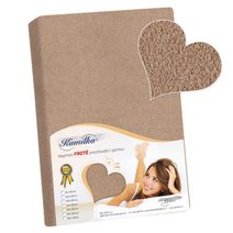 Prostěradlo froté Kávová /013