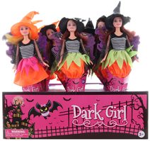 Panenka Adélka 34cm růžový letní obleček sukýnka s puntíky