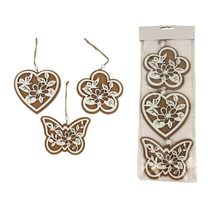 Dekorace k zavěšení, 3 ks D4030