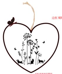 Srdce k zavěšení K4714 - 18.60×2×18 cm