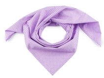 Bavlněný šátek s puntíky 65x65 cm