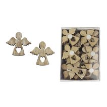 Anděl k nalepení 24 ks D2221 - 3,5 x 0,2 x 3,5 cm