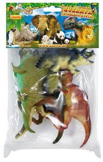 Dinosaurus plast 15-18cm 5ks v sáčku