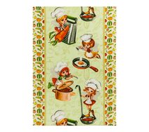 Kuchyňská chňapka - 2ks Vínová,Zelená,Šedá CH/540 28x18 cm