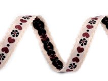 Vzorovka srdce šíře 10 mm METRÁŽ