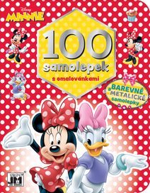 JIRI MODELS 100 samolepek s omalovánkami Disney Minnie Mouse