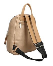 Béžový dámský prošívaný batoh AM0289