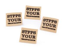 Nášivka / štítek 3D potisk 10 ks