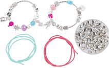 Korálky navlékací v srdíčku tyrkysové