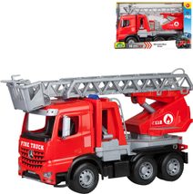 LENA WORXX Auto Mercedes-Benz Arocs hasiči funkční stříká vodu