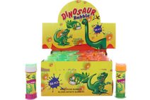 Bublifuk s hrkávkou dinosaurus 50ml dětský bublifukovač plast